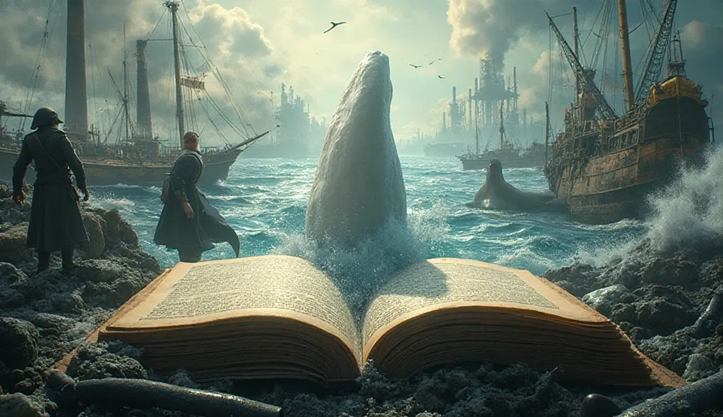 O Embate entre o Homem e a Natureza: Reflexões de Moby Dick, de Herman Melville